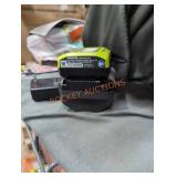Ryobi 40v 4 ah battery and charger