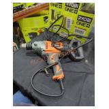 Ridgid 1/2" spade handle mud mixer corded