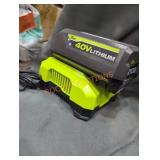 Ryobi 40v 5 ah battery and charger