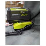 Ryobi 40v 6 ah battery and charger