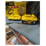DeWalt 20v 4 ah and 6 ah battery