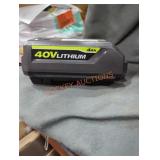Ryobi 40v 4 ah battery