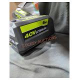 Ryobi 40v 6 ah battery
