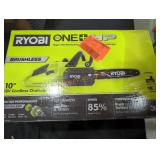 Ryobi 18v 10" cordless chainsaw