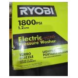 Ryobi electric pressure washer