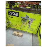 Ryobi 15 amp 10" table saw with steel stand