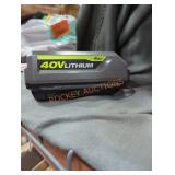 Ryobi 40v 4 ah battery