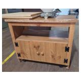 Small Wood Console Table