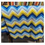 Vintage Crochet Throw Blanket