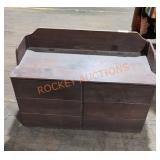 Vintage Bench Chest 35inx17inx23in