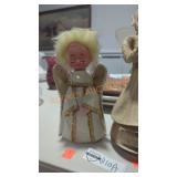 Two Vintage Angel Dolls
