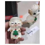 Holiday Dogs Salt & Pepper Shakers