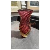 Swirl Glass Vase