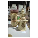 Pfaltzgraff Stoneware Pitchers
