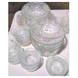 Misc. Clear glass lot