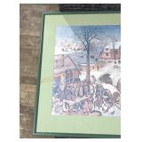 "The Census at Bethlehem" painting