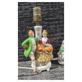 Vintage porcelain figures and vintage porcelain