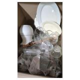 Misc. Dish box lot