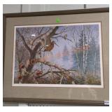 David a maass framed and signed  print 52/850