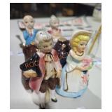 Vintage Ceramic Salt & Pepper Shakers