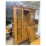 Gorgeous Mission style large hutch