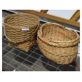 Vintage large basket lot