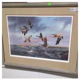 Framed and signed David Maass print