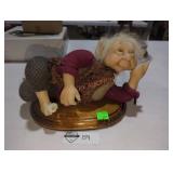Vintage Soft Elf Fairy Sculpture