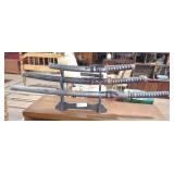 Three-Katana Sword Display