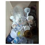 Miscellaneous Glassware Box Lot