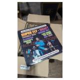 Vintage vinyl record box lot