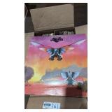 Vintage vinyl record box lot