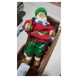 Vintage Santa with sled