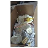 Misc. Dishware Box lot