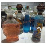 6 decanter bottles