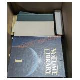 Misc book box lot