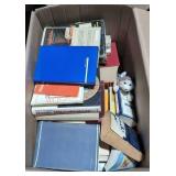 Misc book box lot