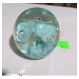 Glass paper weight