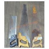 Vintage Hand Saws