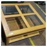 Coffee table glass top