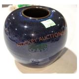 Midnight Ceramic Vase