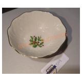 Lenox Holiday Holly Bowl