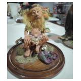 Whimsical Goblin Sculpture