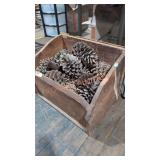 Pine cone decor lot