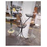 Vintage Metal Plant Stand