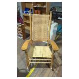 Vintage Whicker Rocking Chair