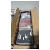 Misc. 2 boxes of CDs and DVDs