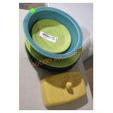 Vintage fiesta ware dish lot