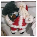 Vintage Jolly Santa Figure