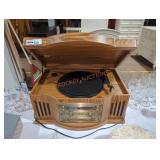 Curtis RCD820-OAK Record/CD Player